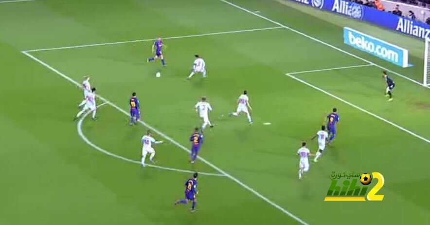 ميسي يعزز تقدم برشلونة بالهدف الثاني