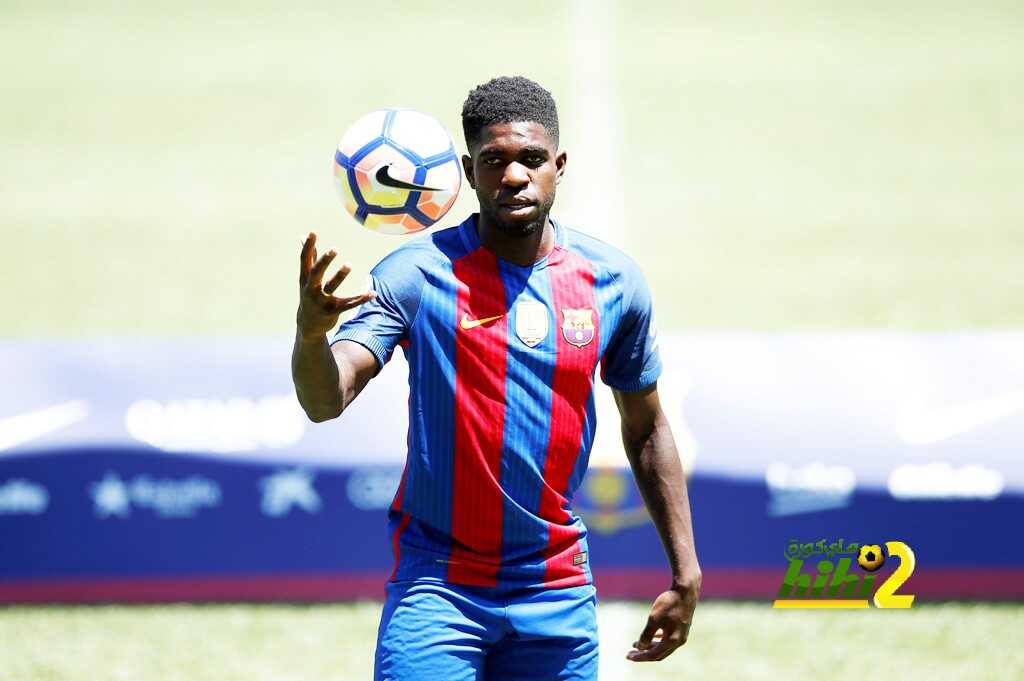 صورة : الفارق بين برشلونة مع وبدون أومتيتي في الليجا