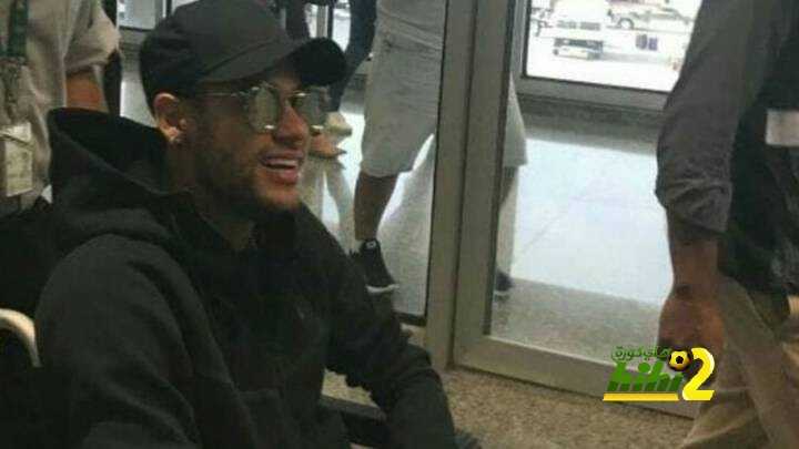 نيمار يصل الى البرازيل وغيابه يمتد لثلاثة أشهر