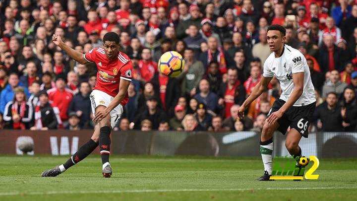 فيديو:مانشستر يونايتد ينفرد بوصافة الدوري الإنجليزي ويهزم ليفربول بهدفين