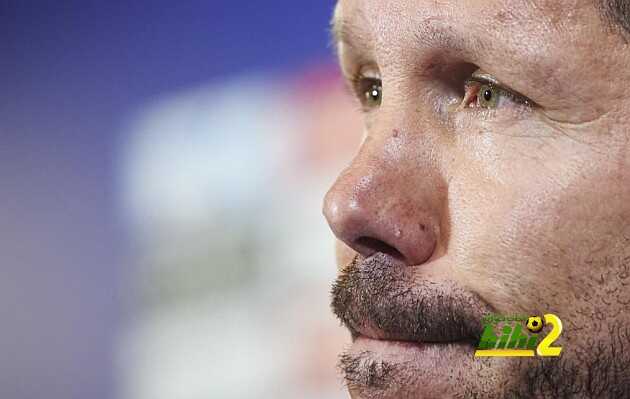 تشكيلة اتليتكو مدريد الرسمية للديربي