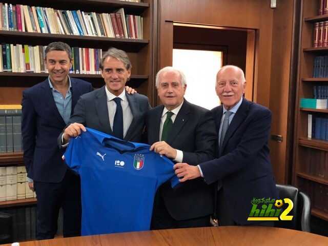 رسميا : مانشيني مدربا للمنتخب الايطالي