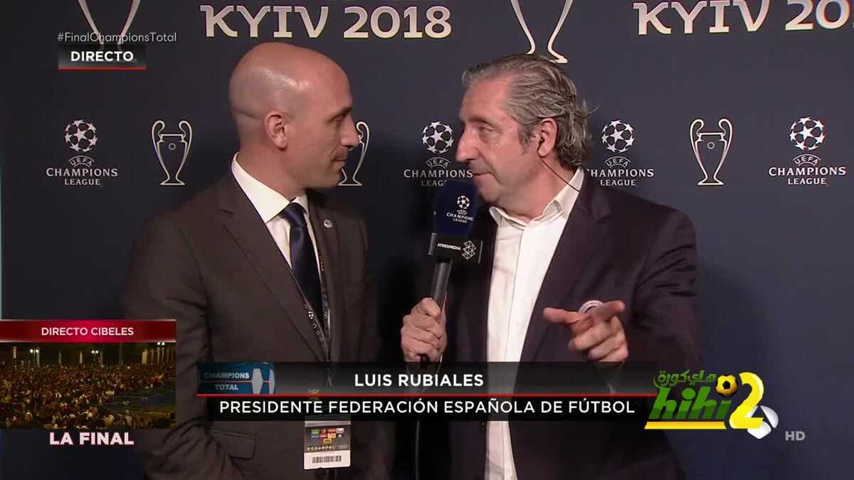 رئيس الاتحاد الاسباني : فوز ريال مدريد شيء كبير لكره القدم الاسبانيه