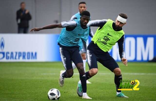 🔴 صور : عثمان ديمبيلي من تدريبات المُنتخب الفرنسي