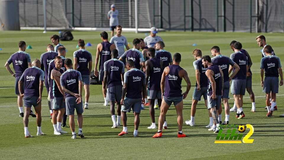 صور : برشلونة يستعد لمواجهة الافيس