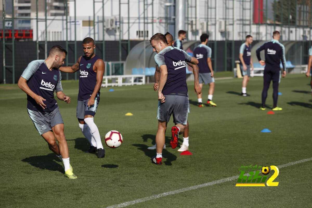 صور : برشلونة يستعد لمواجهة بلد الوليد