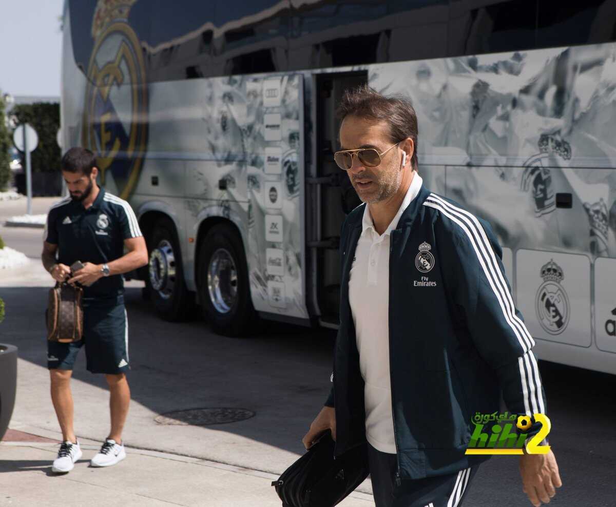صور : ريال مدريد يصل للمدينة الرياضية