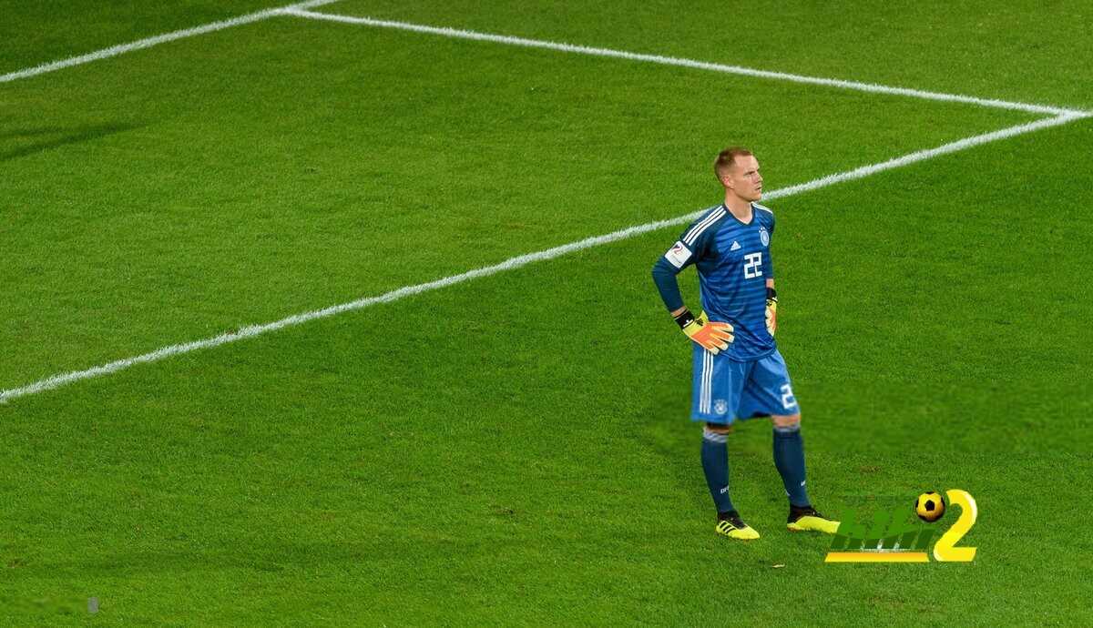 🔴 انطباع تير شتيغن بعد الهدف الأول في مرماه مساء اليوم