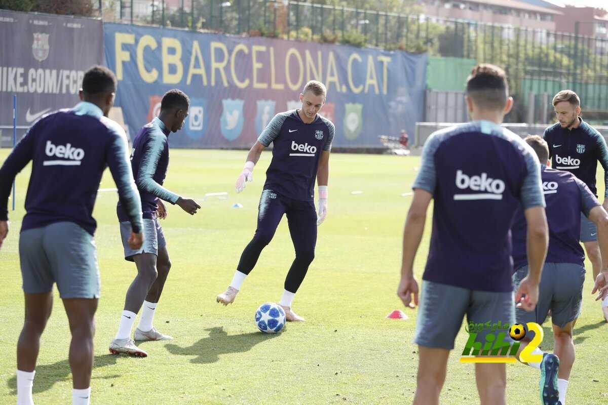 صور : برشلونة يستعد لمواجهة توتنهام