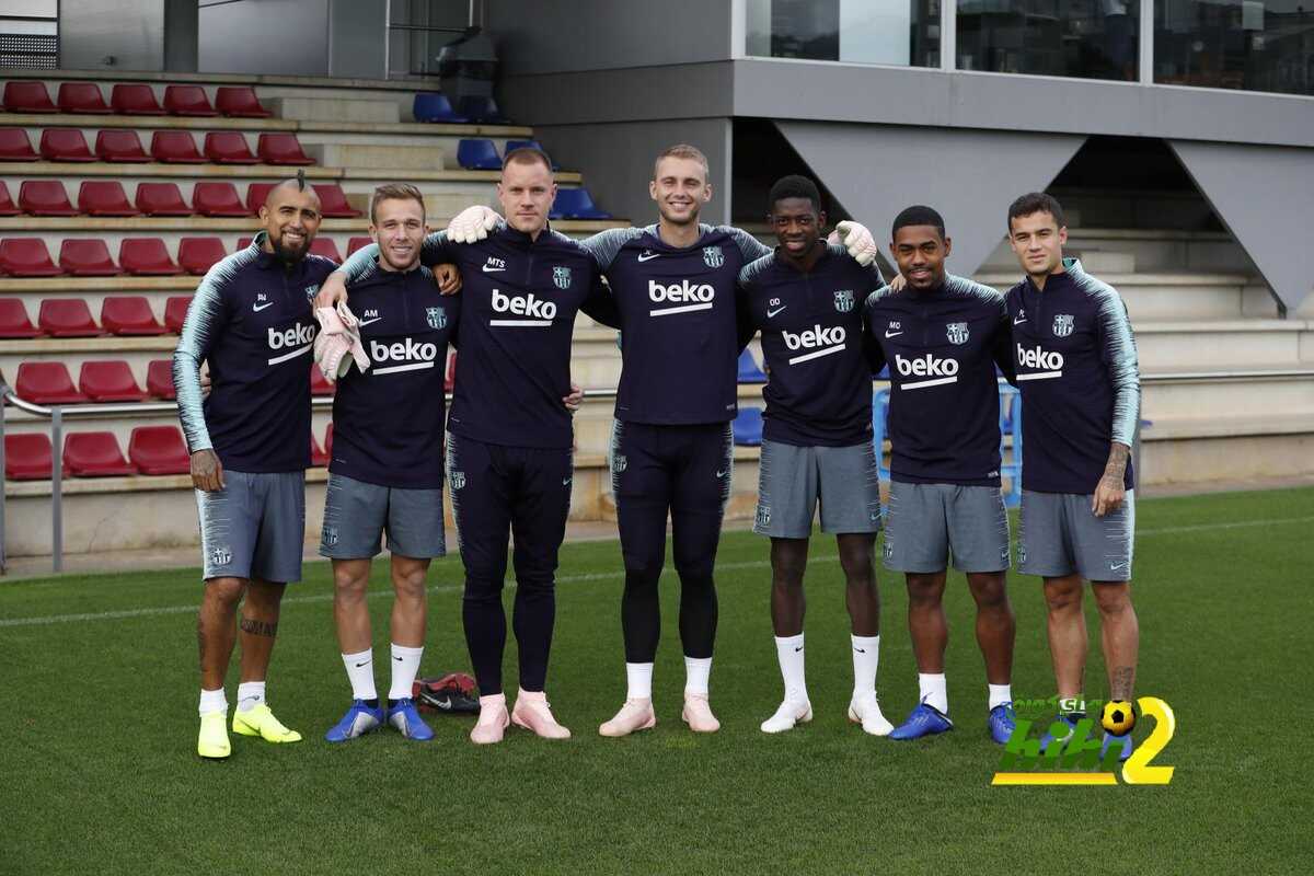 صور : برشلونة يواصل الإستعداد لإشبيلية