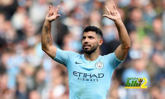 اجويرو على أعتاب الهدف الـ 150 أمام توتنهام