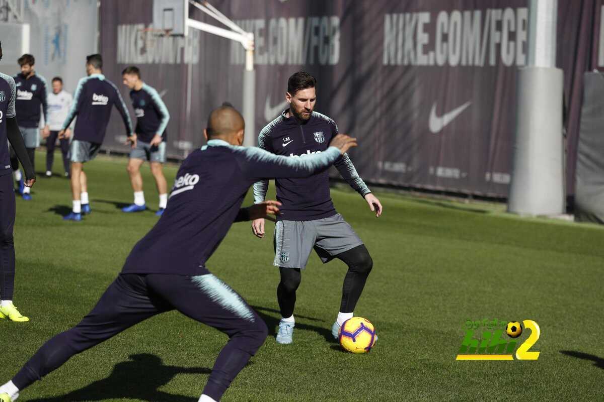 برشلونة يختتم استعداداته لمواجهة بيتيس