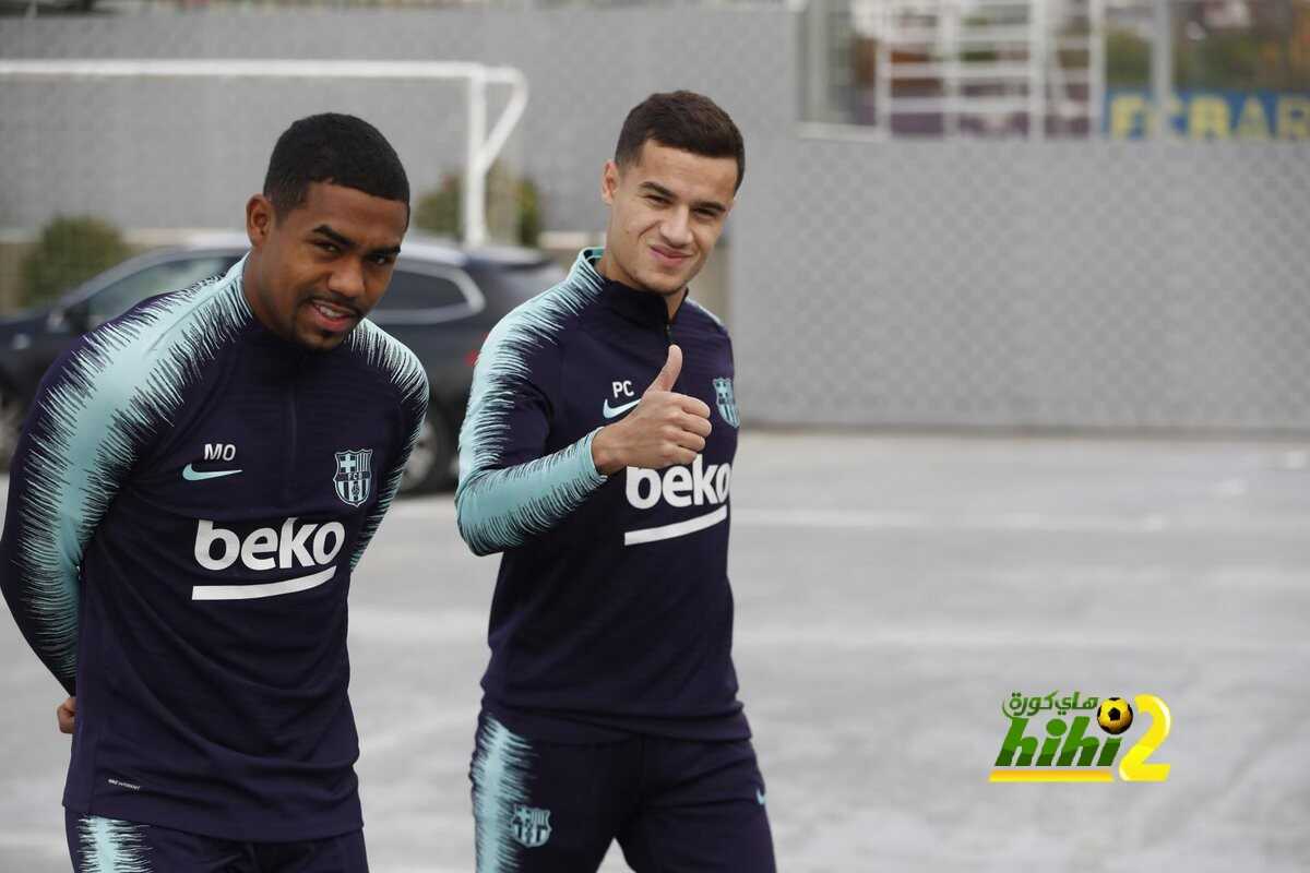 كوتينيو يعود لتدريبات برشلونة