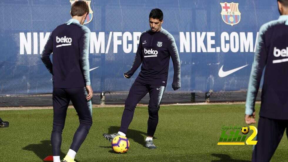 🔴ثلاثي برشلونة بشكل طبيعي في التدريبات مع المجموعة