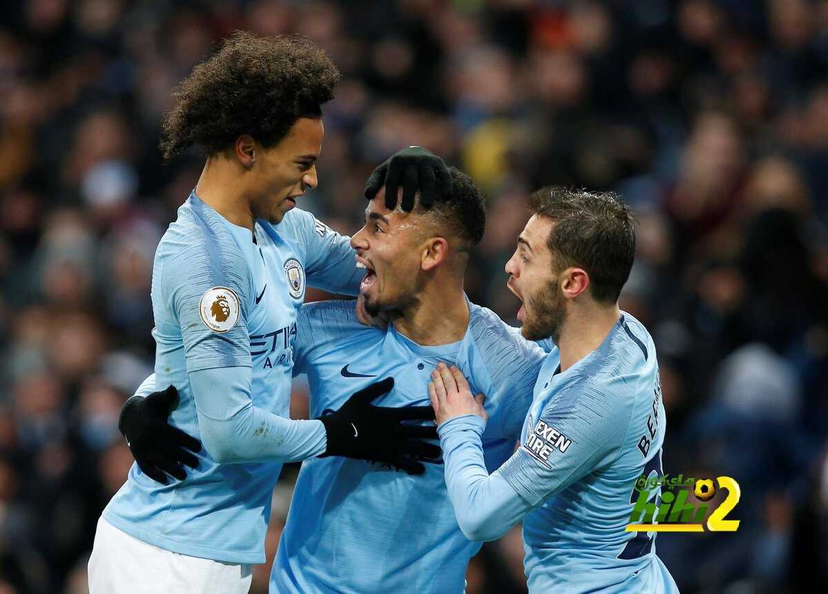 نهاية الشوط الأول مانشستر سيتي × إيفرتون