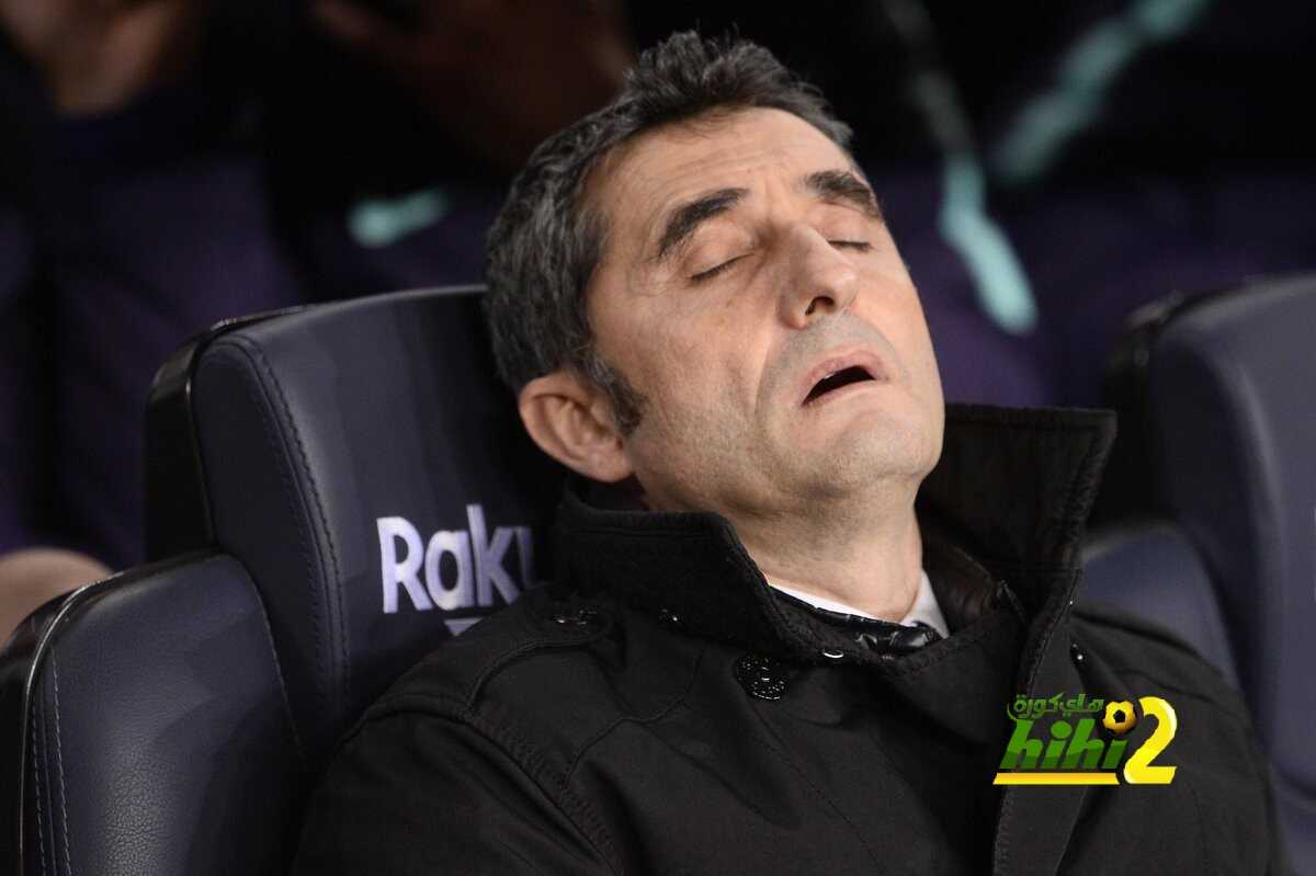 فالفيردي نائم خلال مباراة برشلونة وبيلباو !