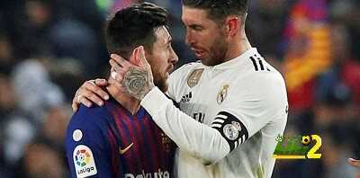 راموس توجه لميسي في الكلاسيكو للإطمئنان عليه