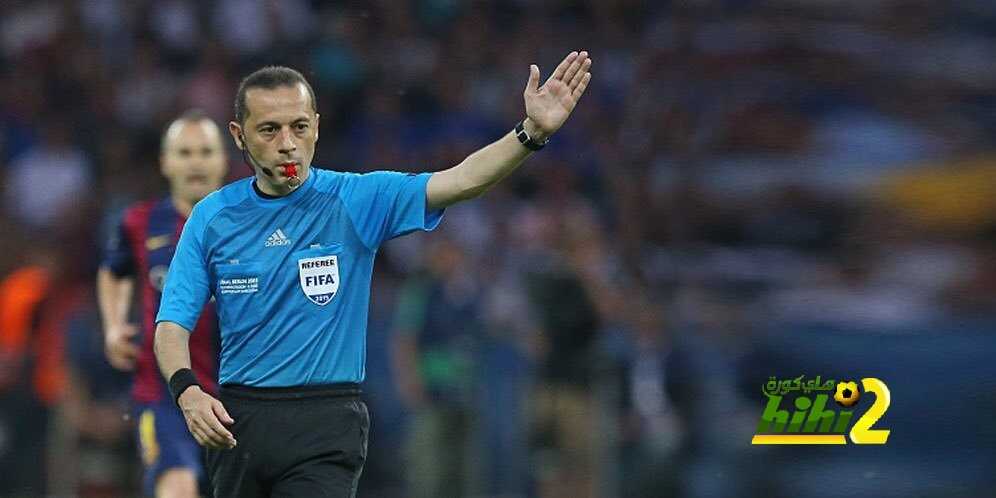 شاكير حكمًا لمواجهة ليون وبرشلونة في دوري الأبطال