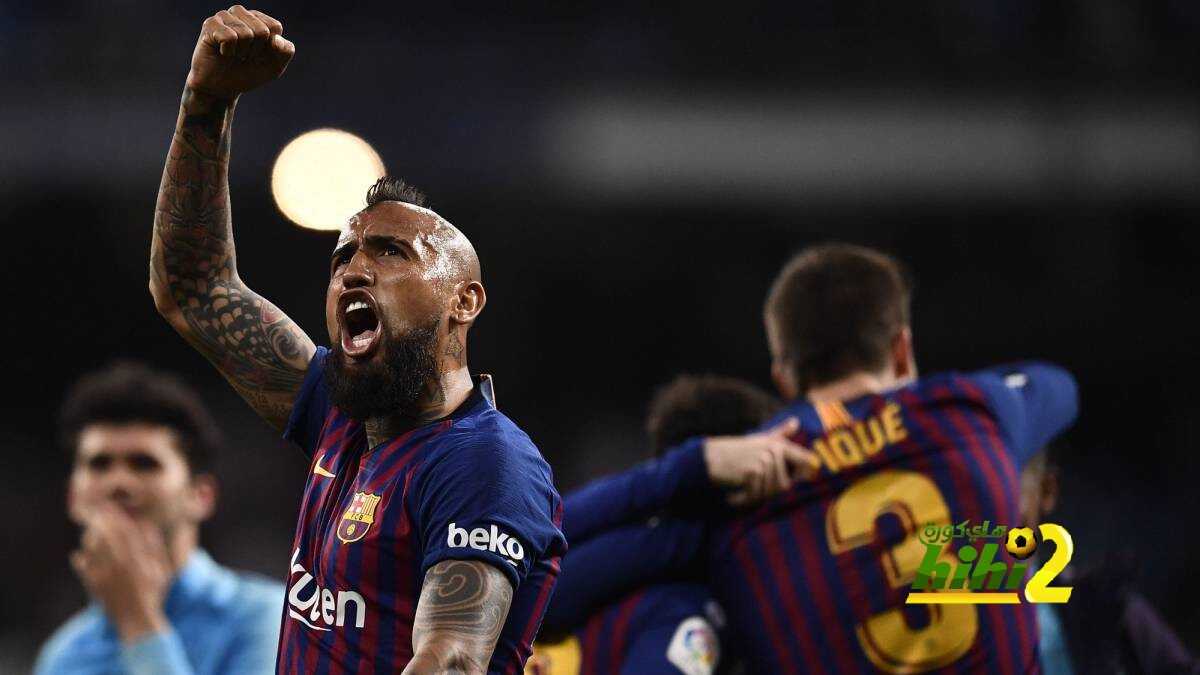 فيدال قلب برشلونة النابض بالكلاسيكو