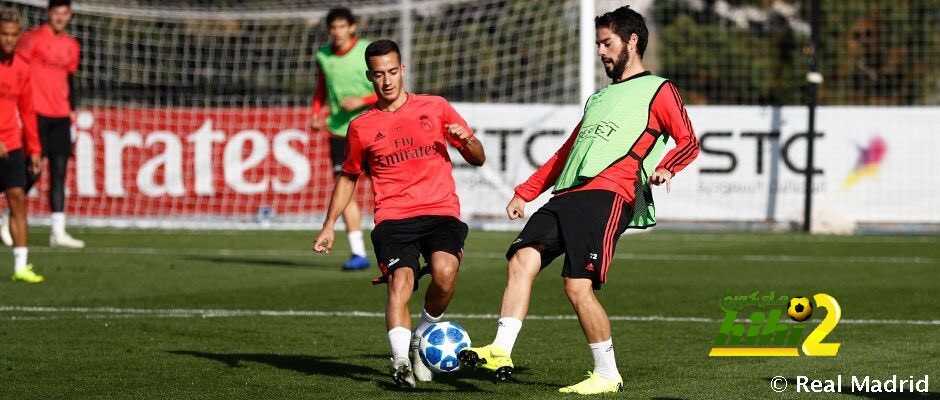 ريال مدريد يختتم استعداداته لمواجهة أياكس