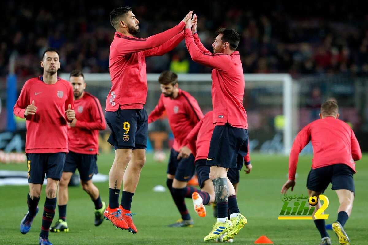 🔴احماءات لاعبو برشلونة