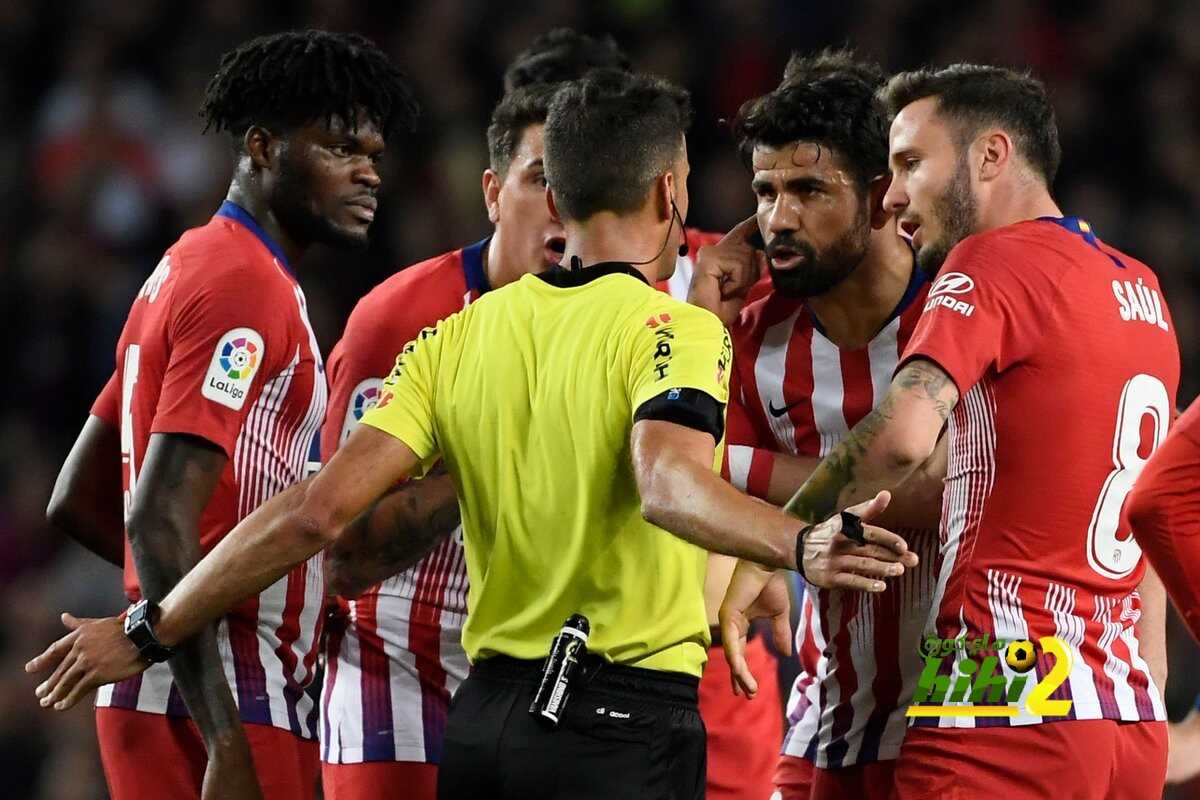🔴’ طرد مُباشر لـ كوستا من أتلتيكو مدريد
