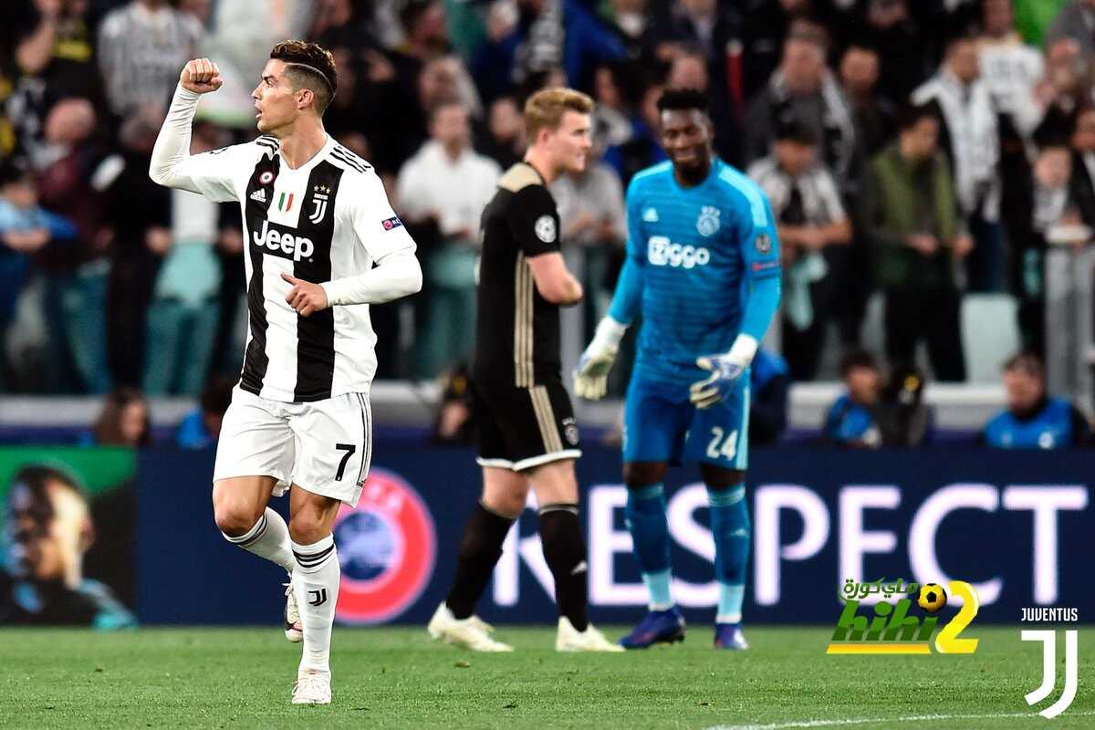أياكس يفرض التعادل على يوفنتوس في الشوط الأول