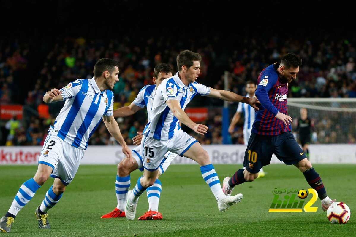 فيديو : رأسية لينغليت تقود برشلونة لنهاء الشوط الأول متقدما