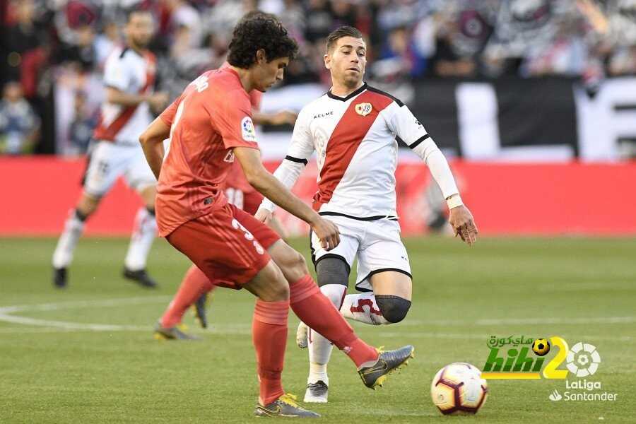 رايو فاليكانو يتقدم على ريال مدريد بهدف في الشوط الاول