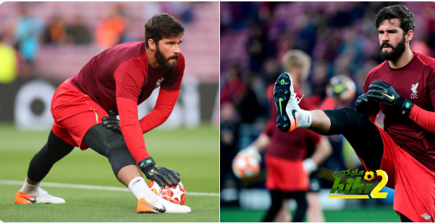 🔴لاعبو ليفربول خلال فترة الاحماءات