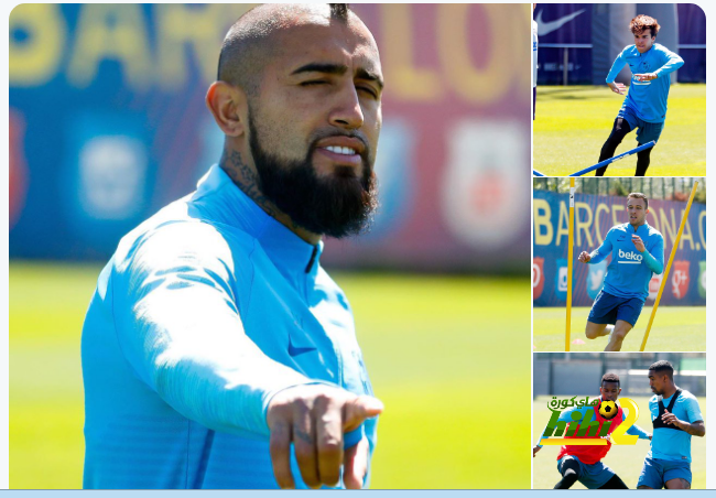 🔴برشلونة يستعد لمواجهة خيتافي