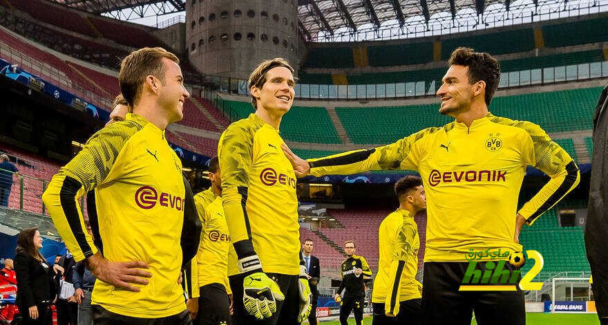 تشكيلة دورتموند المتوقعة لموقعة انترميلان