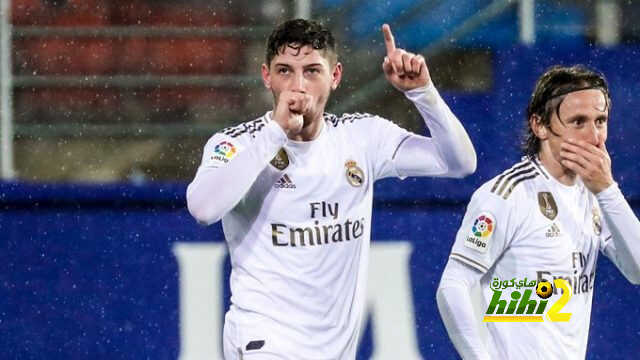 أرقام ذهبية لفالفيردي مع ريال مدريد