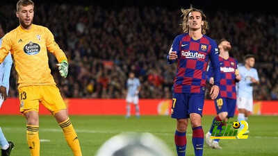 قلق في برشلونة بسبب جريزمان