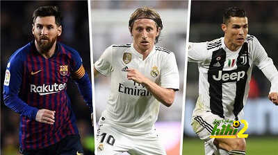مودريتيش صاحب القدم الذهبية لعام 2019