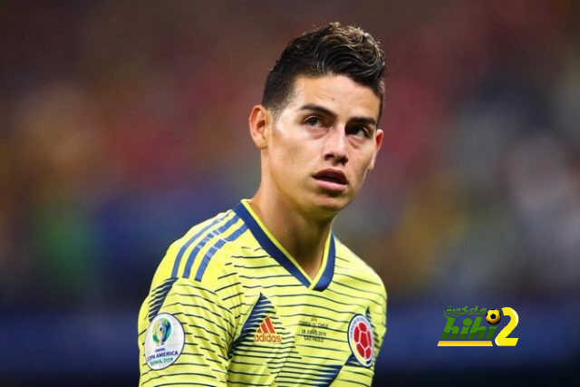 خاميس رودريغيز يثير القلق في المنتخب الكولومبي