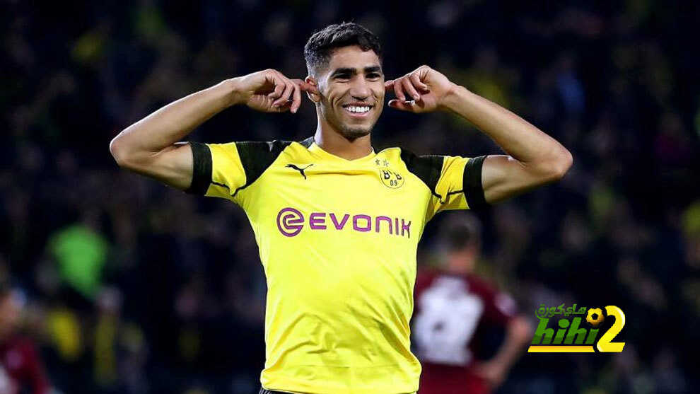 أشرف حكيمي أسرع لاعب في تاريخ البوندزليجا