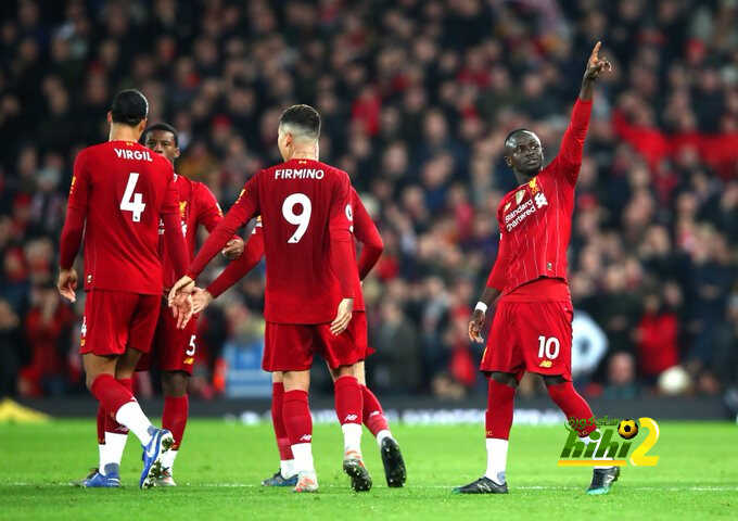 بهدف وحيد ليفربول ينهي الشوط بالتقدم