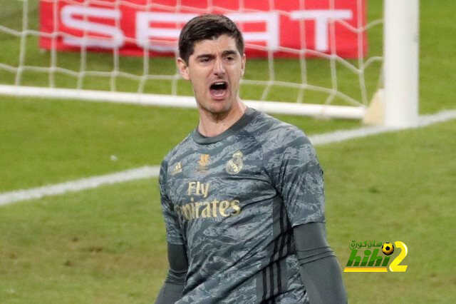 كورتوا يضع بصمته فى الكلاسيكو