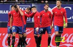 أوساسونا يباغت برشلونة بالهدف الأول