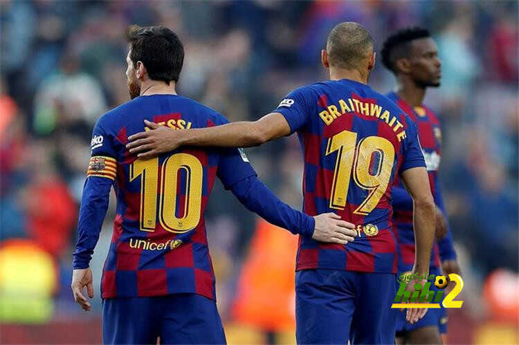 تقارير: بريثوايت أول الراحلين عن برشلونة