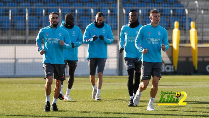 صور: مران ريال مدريد الأول تحضيرًا لمواجهة بيلباو