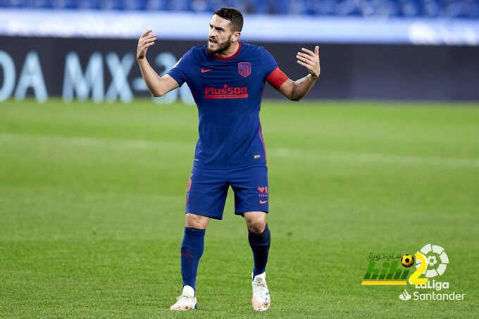 رابطة الليغا تشيد بقائد أتلتيكو مدريد كوكي