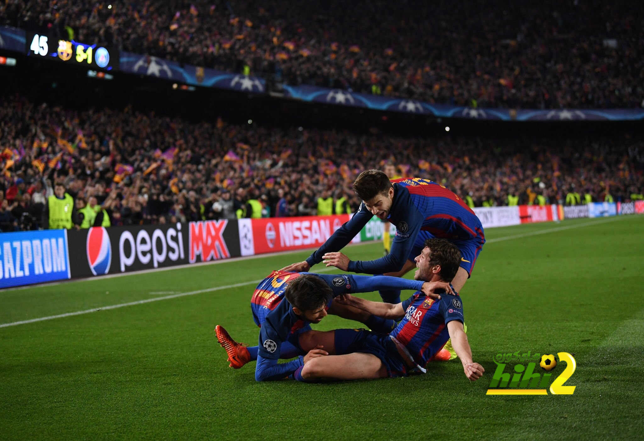 برشلونة سيحقق إنجاز تاريخي إن تخطى باريس سان جيرمان