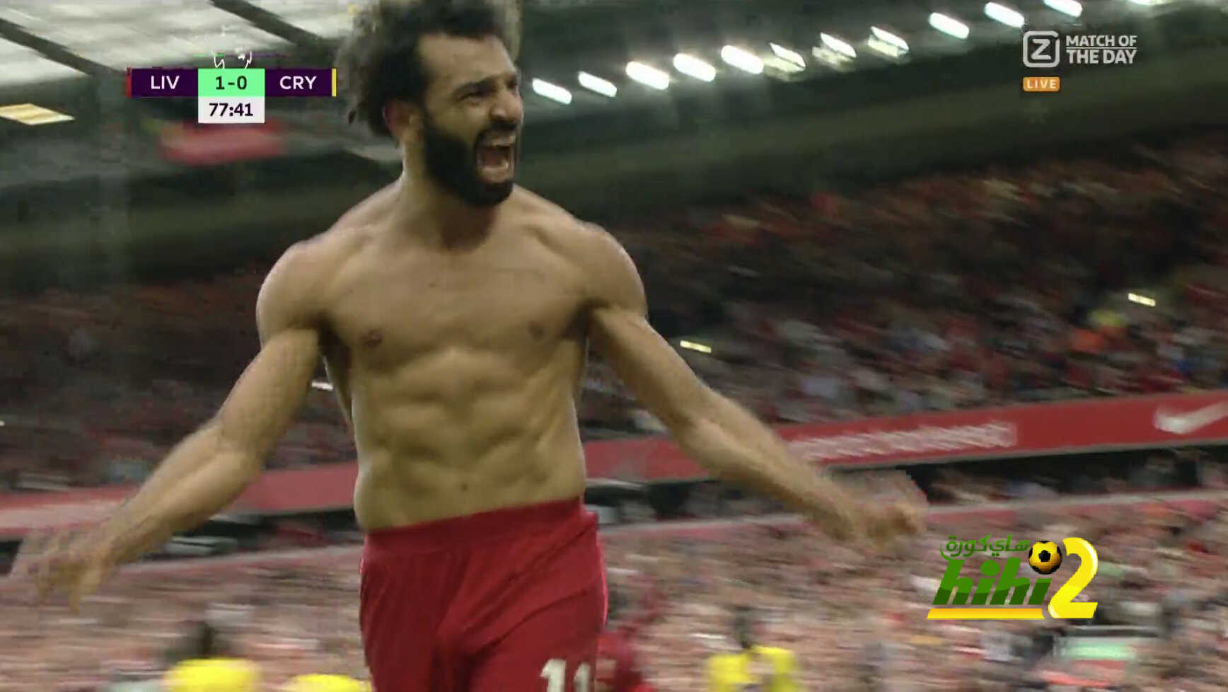 فيديو: محمد صلاح يغتال آمال بالاس ويسجل الثاني لليفربول