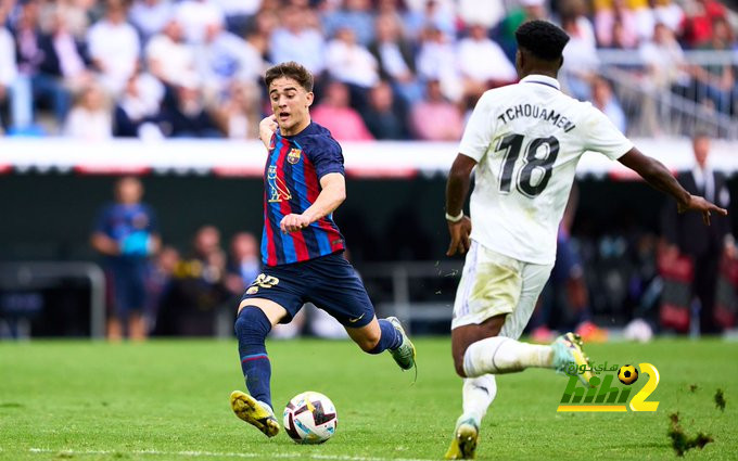 جافي أكثر لاعبي برشلونة حماسا في الكلاسيكو