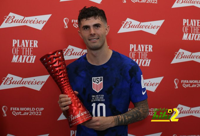 بوليسيتش أفضل لاعب في مباراة الولايات المتحدة ضد إنجلترا