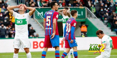 إحصائية مرعبة لبرشلونة أمام إلتشي