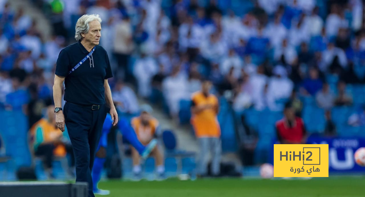أرقام الهلال مع جيسوس هذا الموسم