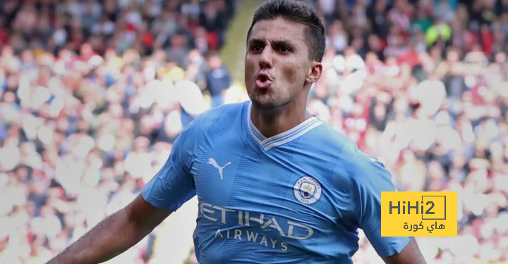 رودري أهم لاعب في منظومة مانشستر سيتي